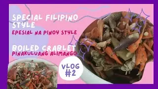 Special Filipino Style Boiled Crablet