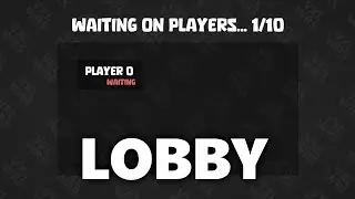 MULTIPLAYER LOBBY FOR BATTLE ROYALE GAME (One Month Gamedev Challenge)
