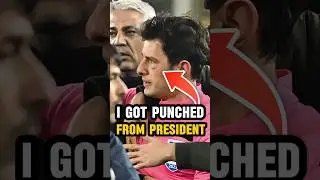 This Turkish league club PRESIDENT punched a REFEREE in the face over just one wrong decision.😭💀