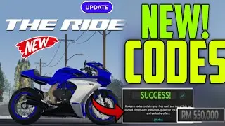 ⚠️UPDATE⚠️THE RIDE CODES - ROBLOX RIDE CODES - CODES FOR THE RIDE - RIDE CODE - ROBLOX