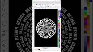 Round Text Effect in CorelDraw  