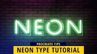 How To Create A Neon Effect In Procreate (Updated Tutorial!)