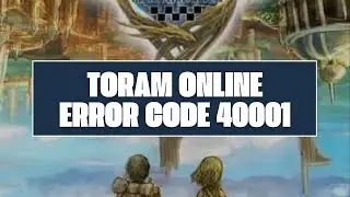 How To Resolve Toram Online Error Code 40001?