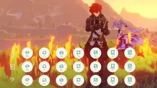 Yae Sakura Theme on Genshin Impact Windsong Lyre Cover (Diluc Keqing AMV)🤣❤️🎵🔥⚡️