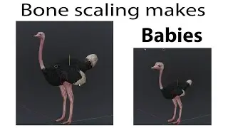 Changing Scale in Animation to make Baby versions of Characters