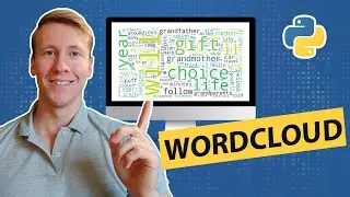 How To Create A Word Cloud In Python | Tutorial [EASY] 💻