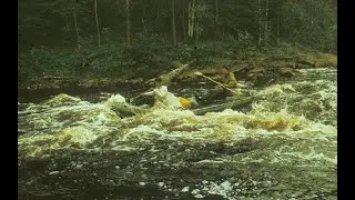 Водный поход на катамаранах по маршруту реки Тунгуда,Поньгома в Северной Карелии России