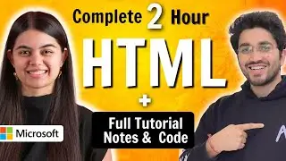 HTML Tutorial for Beginners | Complete HTML with Notes & Code