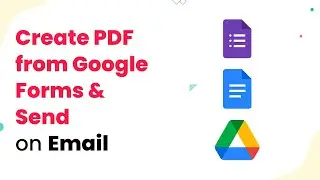 Create PDF File from Google Forms Responses & Send Same PDF on Email (No Coding Req.) (हिन्दी)