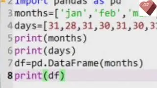 #DataFrame 2 :  Creating DataFrame using lists