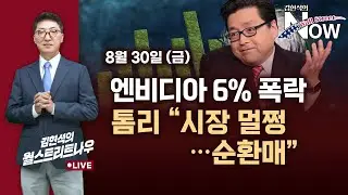 [김현석의 월스트리트나우] 엔비디아 6% 폭락, 톰리 "시장 멀쩡…순환매"