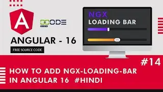 How to add ngx-loading-bar in Angular 16 | Integrate Progress Bar in Angular  