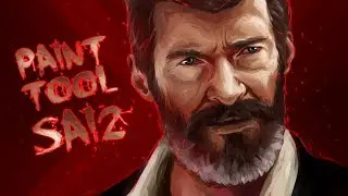 Как Рисовать в SAI 2: ЛОГАН / How to Draw Portrait in Paint Tool SAI 2: LOGAN