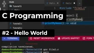 C Programming #2: Hello World