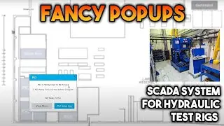 Fancy Popups - WinCC Unified SCADA System