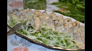 Невероятно вкусная Закуска из Сельди! Даже Соус не останется!
