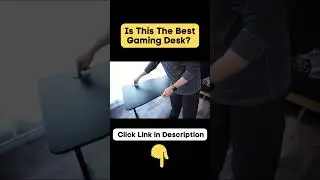 Sleepmax Gaming Desk - Is This The Best Gaming desk? 🤔 #shorts