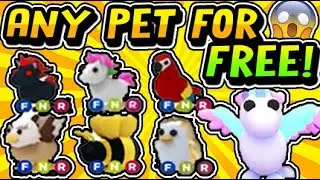 HOW TO GET FREE PETS IN ADOPT ME HACK! FREE LEGENDARY PETS HACK WORKING 100% August 2022 (Roblox)