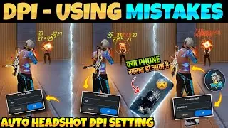 Free Fire Auto Headshot Dpi Setting | Best Dpi Setting Free Fire | Dpi Headshot Setting | Ff Max