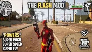 The Flash Mod Revealed: GTA SA Definitive Edition Android (mobile)🔥