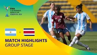 Argentina v Costa Rica | FIFA U-20 Women's World Cup Colombia 2024 | Match Highlights