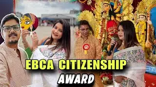 Can't Believe 😱 Our First *AWARD* on Durga Ashtami | Met so many Bengali Creators of Bangalore 💕