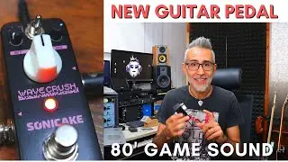 SONICAKE Wave Crush | Game Sound and Bitcrusher Guitar Bass Effect Pedal - Review