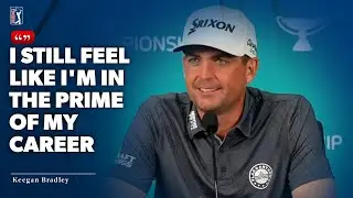 Keegan Bradley’s FULL winner’s press conference | BMW Championship | 2024