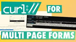 curl and Multi Page Forms