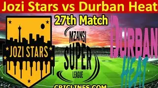 JOZ vs DUR Dream11 Team,JOZI vs DURBAN Dream11 Team Prediction Mzansi Super League 2019