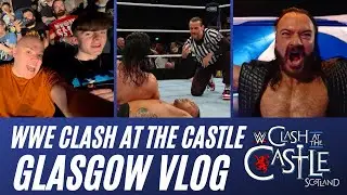 WWE Clash at the Castle | Glasgow Scotland| Vlog.