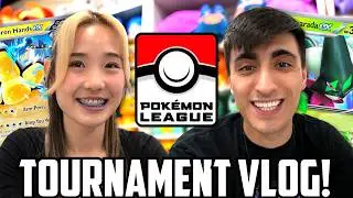 I Played Meowscarada ex at a Pokemon TCG Tournament! (Vlog)