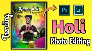 PicsArt Holi Special Photo Editing Tutorial - Suresh Boga