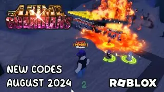 Roblox Anime Guardians New Codes August 2024