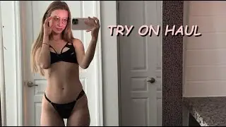 Sexy Try On Haul: Black Lingerie