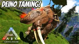 Taming A GOD TIER DEINOTHERIUM And Mutating Hybrids! || Ark Hybrids!