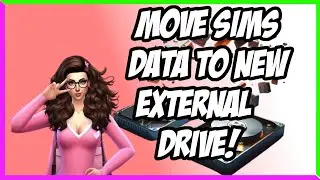 Move Your Sims Files Between External Hard Drives!!