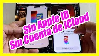 Configurar iPhone 15 Pro por primera vez sin registrarse en iCloud y sin Apple ID