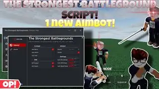 ✨Roblox The Strongest BattleGrounds Hack/Script Working(Reaper & Bedol Hub) Aimbot+ Auto Farm Player