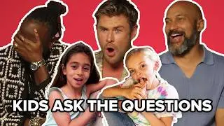 Kids Interview Chris Hemsworth, Keegan-Michael Key and Brian Tyree Henry for Transformers One