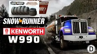 DLC - Kenworth W990 и набор покрышек Jack of All Treads для SnowRunner