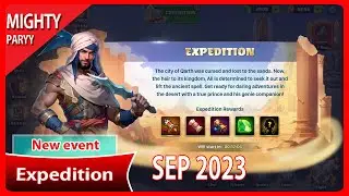 Mighty Party New Event Expedition: where you can earn gems and scrolls