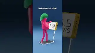 Me trying to lose weight Eu tentando perder peso 