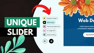 Design this Elementor Custom Unique Slider/Carousel in WordPress (Elementor Carousel Template)