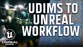 How to use UDIM's inside Unreal Engine - Maximize your Texture Resolution in 5 minutes!