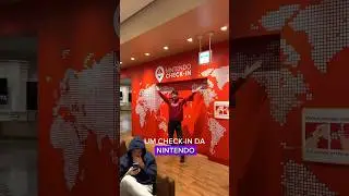 Que louco! O Check-In da Nintendo no Aeroporto de Tokyo!