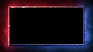 Neon Light Border | Frames Template Video | Glowing Frame Black Screen | Background Loop 