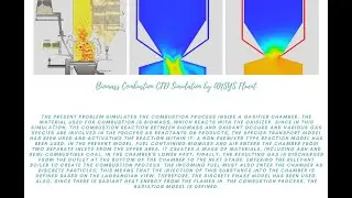 ANSYS FLUENT Training: Biomass Combustion CFD Simulation by ANSYS Fluent