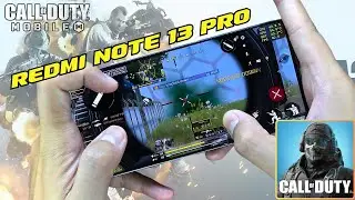 Redmi Note 13 Pro Call of Duty Mobile Test Update With FPS Meter & Battery Test