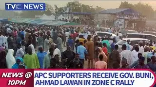 APC Supporters Receive Gov. Buni, Ahmad Lawan In Zone C Rally